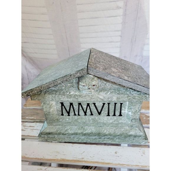 Gemmy animated gargoyle tombstone Halloween prop home animated sound - Picture 5 of 6